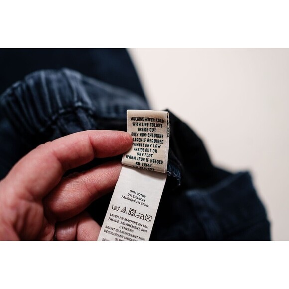 L.L. Bean blue gray corduroy jeans pants 500953 classic fit 4 Petite - Picture 4 of 10